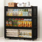 SAILUN Large Stackable Storage Bins with Doors for Blanket, Pillow, Clothing, Space-Saving Tower