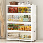 SAILUN Large Stackable Storage Bins with Doors for Blanket, Pillow, Clothing, Space-Saving Tower
