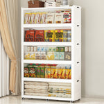 SAILUN Large Stackable Storage Bins with Doors for Blanket, Pillow, Clothing, Space-Saving Tower